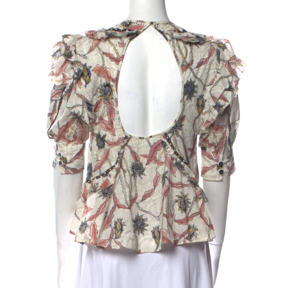 Isabel Marant Ruffle Top - Picture 4 of 4